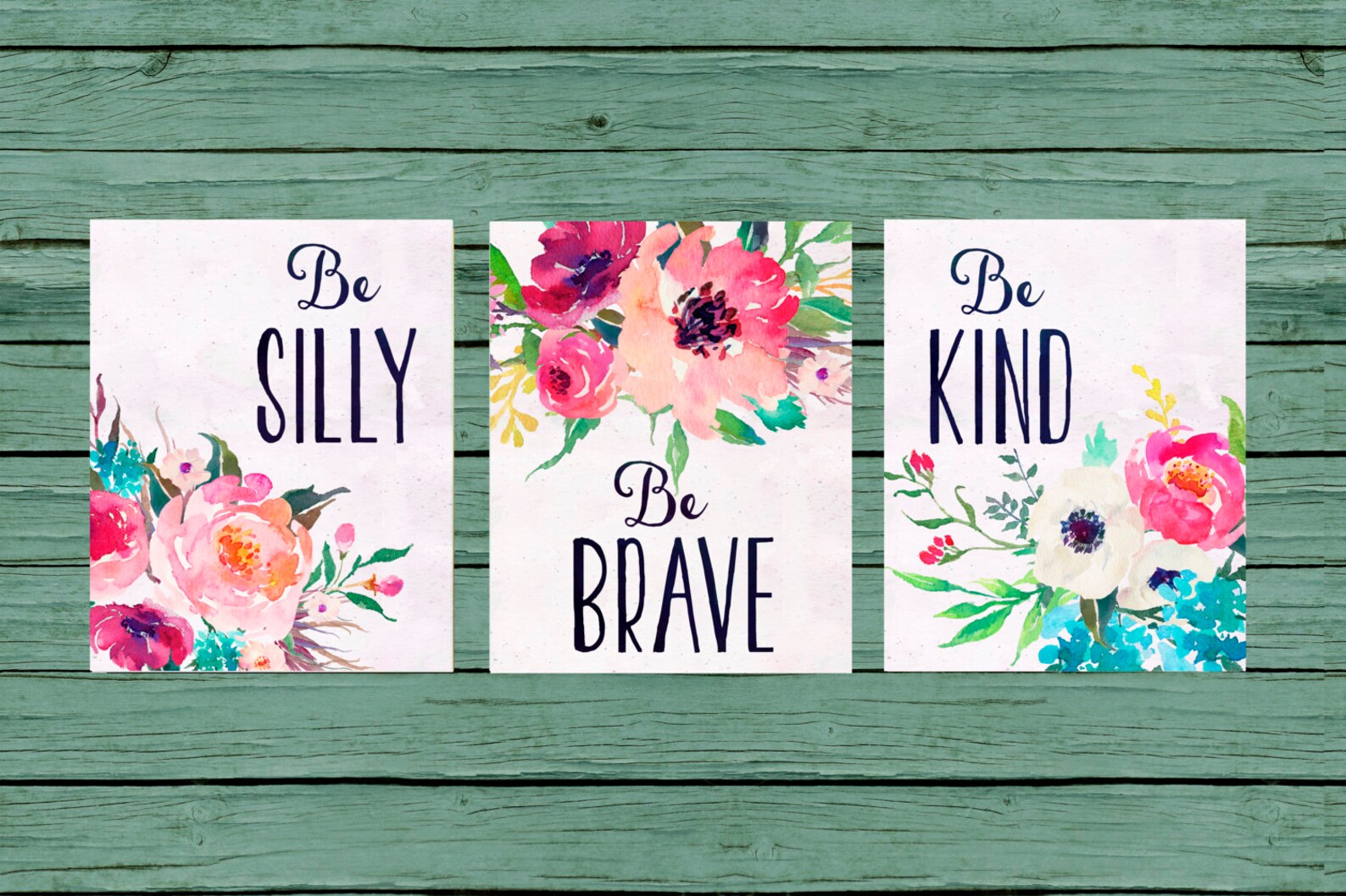Nursery Wall Art Nursery PRINTABLE Art Baby Girl Nursery Decor - Etsy