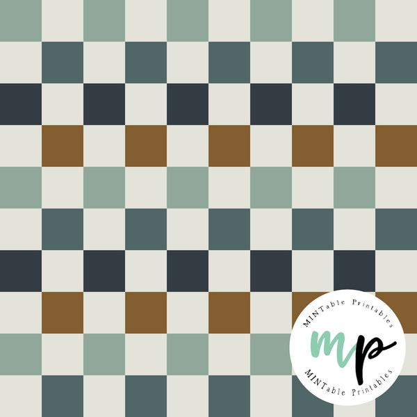 Retro check Seamless Pattern Muted Color checkers Repeat Pattern for Commercial Use, Ombré check Seamless File Multi Checker Digital Paper