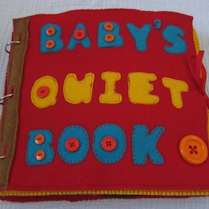 Modello per libro tranquillo per bambini - 12 pagine - DOWNLOAD IMMEDIATO