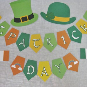 PDF St Patrick's Day photo booth props/decorations/craft printable DIY image 2