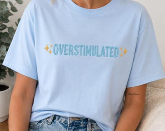 Besticktes T-Shirt aus Bio-Baumwolle | Entspannte Passform, nachhaltiges T-Shirt
