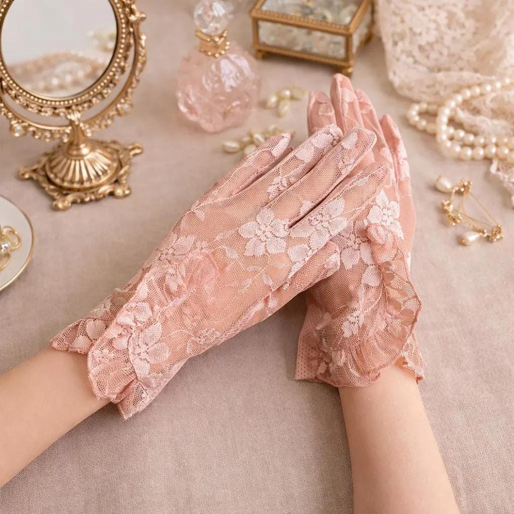 Antique victorian lace glove - Etsy 日本
