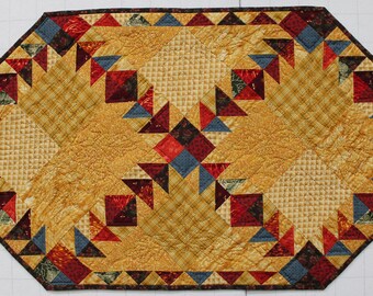 Autumn Leaves Quilted Table Topper