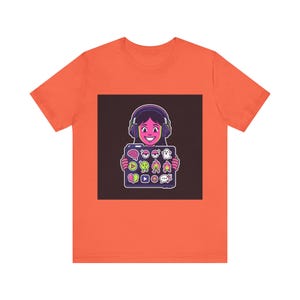 Camiseta con pegatinas del glosario de jerga de TikTok • Glosario de lenguaje de la Generación Z • Diseño de hoja de pegatinas con términos virales