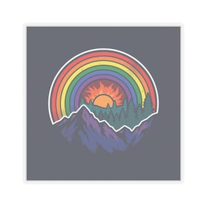 Magnetic Closure Pride Sticker – Sensory-Friendly Adaptive Fashion Rainbow Flag Collar Design