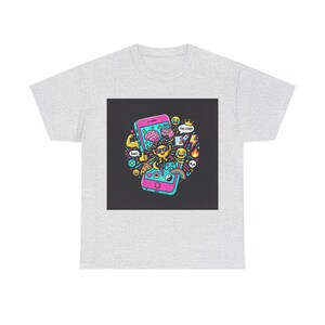 Camiseta con glosario de jerga de TikTok: diseño de hoja de pegatinas con lenguaje de la Generación Z con 150 términos virales.