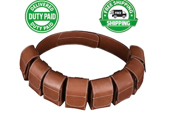 Cintura porta munizioni di Boba Fett – Accessorio per cosplay ispirato a Star Wars The Mandalorian, ideale per gli appassionati di costumi.