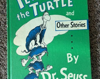 Yertle la tortuga y otros cuentos del Dr. Seuss. Edición de tapa dura de 1958.