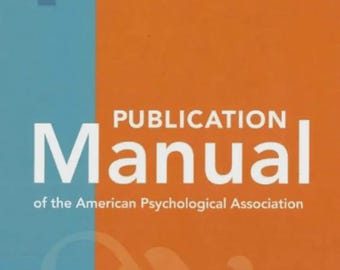 Manuale di pubblicazione (UFFICIALE) 7a edizione dell'American Psychological Association Settima edizione