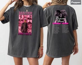Comfort Colors® T-Shirt, Chris Brown Shirt, R&B Tour 2026 T-Shirt,   Brown Tour Tee,  Shirt,  Brown Era 2026 Tee