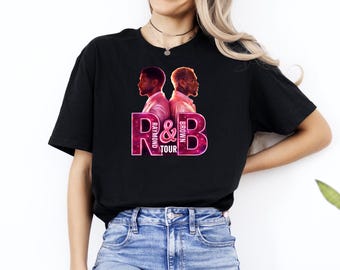 Chris Brown Shirt, R&B Tour 2026 T-Shirt,   Brown Tour Tee,  Shirt,  Brown 2026 Tee, RB Concert Shirt