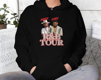 Chris Brown Hoodie, R&B Tour 2026 Sweatshirt,   Brown Tour Shirt,  Hoodie,  Brown 2026 Sweatshirt, RB Concert Shirt