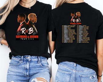 Chris Brown Shirt, R&B Tour 2026 T-Shirt,   Brown Tour Tee,  Shirt, RB Concert Shirt,  Brown Fan Tee