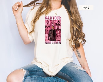 Comfort Colors® T-Shirt, Chris Brown T-Shirt, R&B Tour 2026 Shirt,   Brown Tour Tee,  Shirt,  Brown Era 2026 Shirt