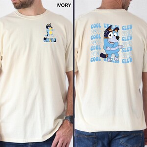 Comfort Colors® T-Shirt, Bluey Uncle Tee, Uncles Club Bluey Shirt