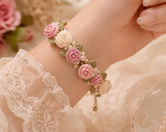 Häkelanleitung PDF, Micro häkeln Blumen Schmuck Anleitung (Digitaler Download)
