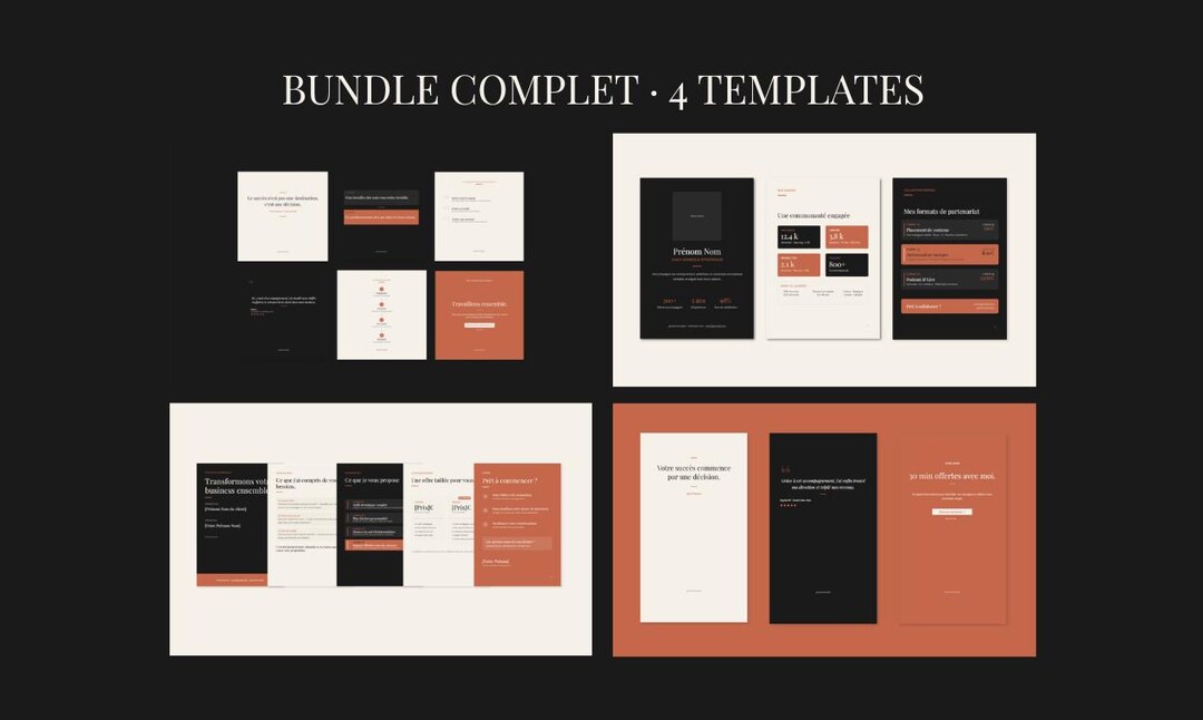 Canva Templates Bundle for Coaches | Complete Coach Kit | Instagram ...