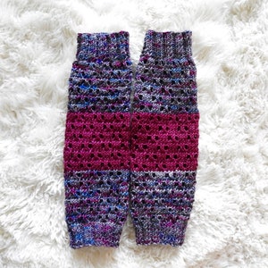 Knitarelli PDF KNITTING PATTERN - Allegro - Knit Leg Warmers - Great Gift For Dancers - Instant Download