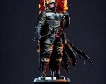 Red Batman 1/6 presupported