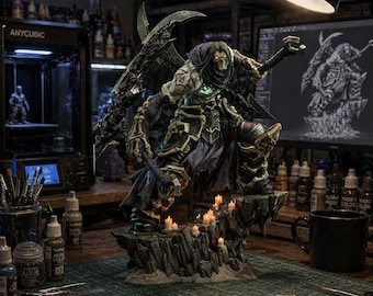 Death - Darksiders 1/6 STL presupported – 3D Print Model STL