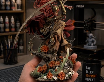 Malenia Blade of Miquella STL – 1/6 Scale Pre-Supported