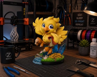 Chocobo – Chibi STL Collectible Statue