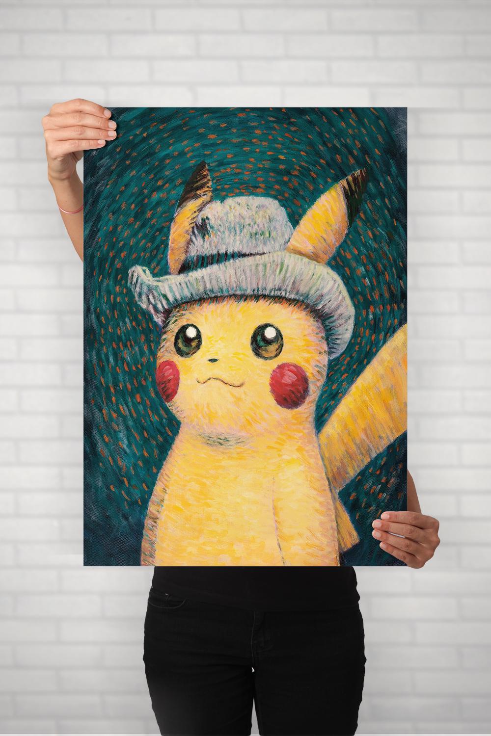 ゴッホ ピカチュウ - Etsy 日本