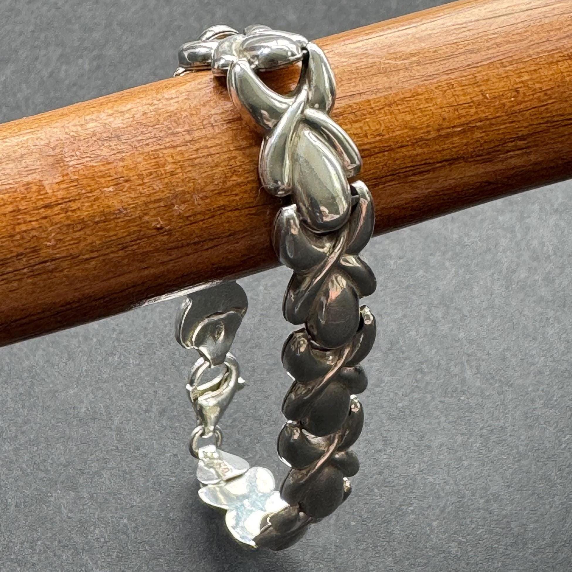 Antique French Silver Bracelet - Etsy Australia