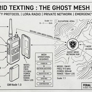 Wysyłanie SMS-ów poza siecią: Podręcznik Ghost Mesh dla bezpieczeństwa seniorów z radiem LoRa, siecią prywatną, koordynacją i wysyłaniem wiadomości w sytuacjach awaryjnych
