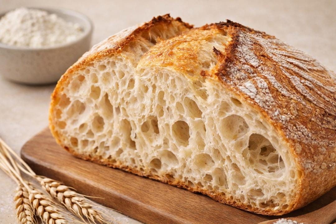 Easy Sourdough Bread Recipe Artisan Homemade Bread Beginner Friendly Sourdough Loaf l Digital Download