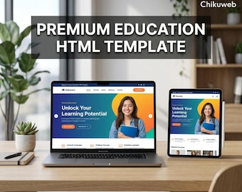 Responsive Education HTML Template | School and College Website | Academy & Training Center Web Template