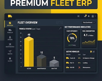 Industrial Fleet Management System | Next.js, Laravel ERP Software