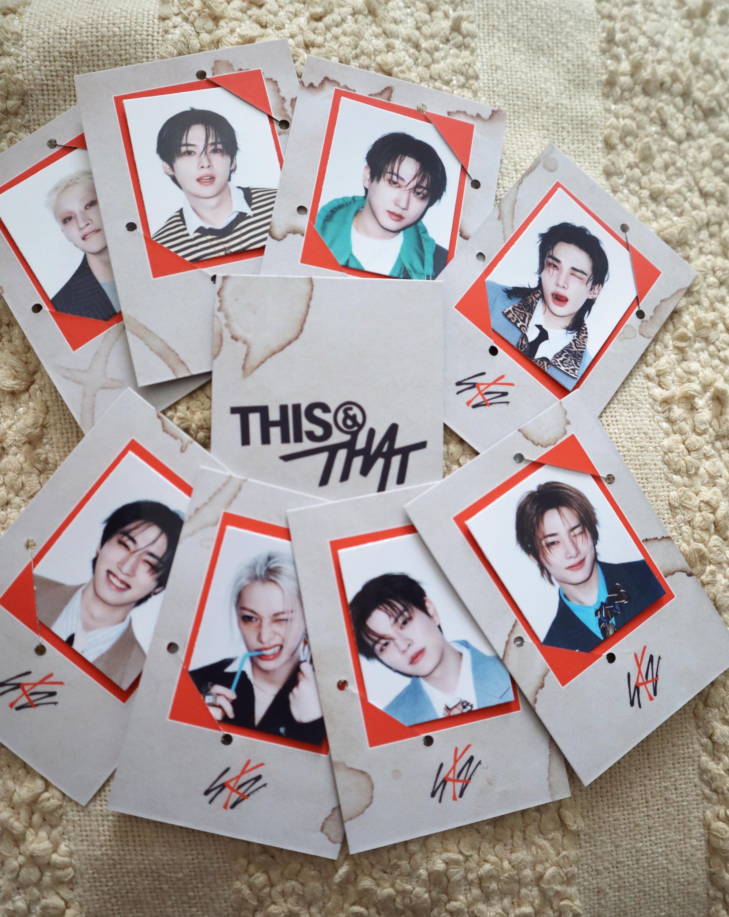 Stray Kids This and That ID Photos - THAT Ver - Etsy