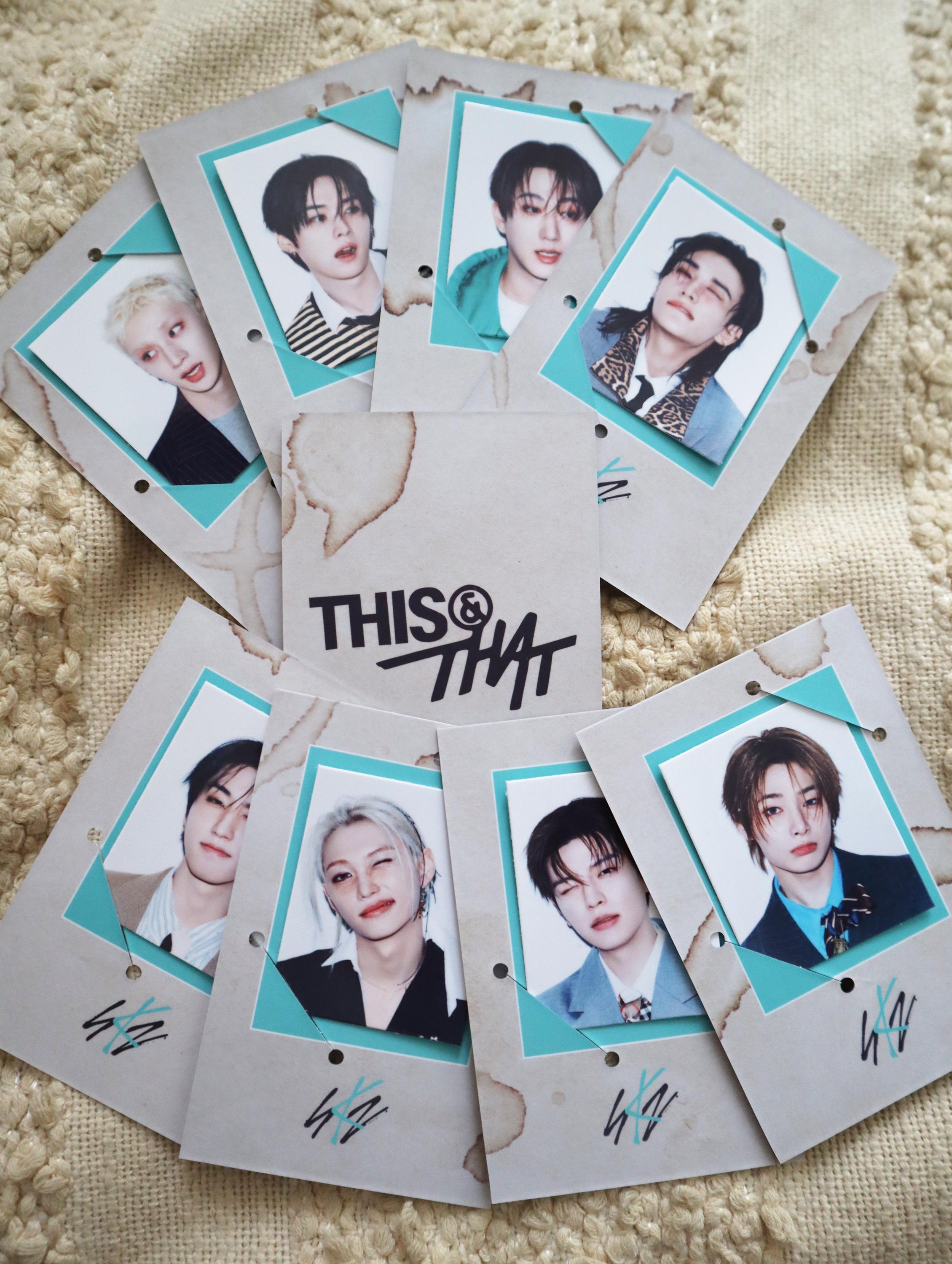 Stray Kids This and That ID Photos - THIS Ver - Etsy