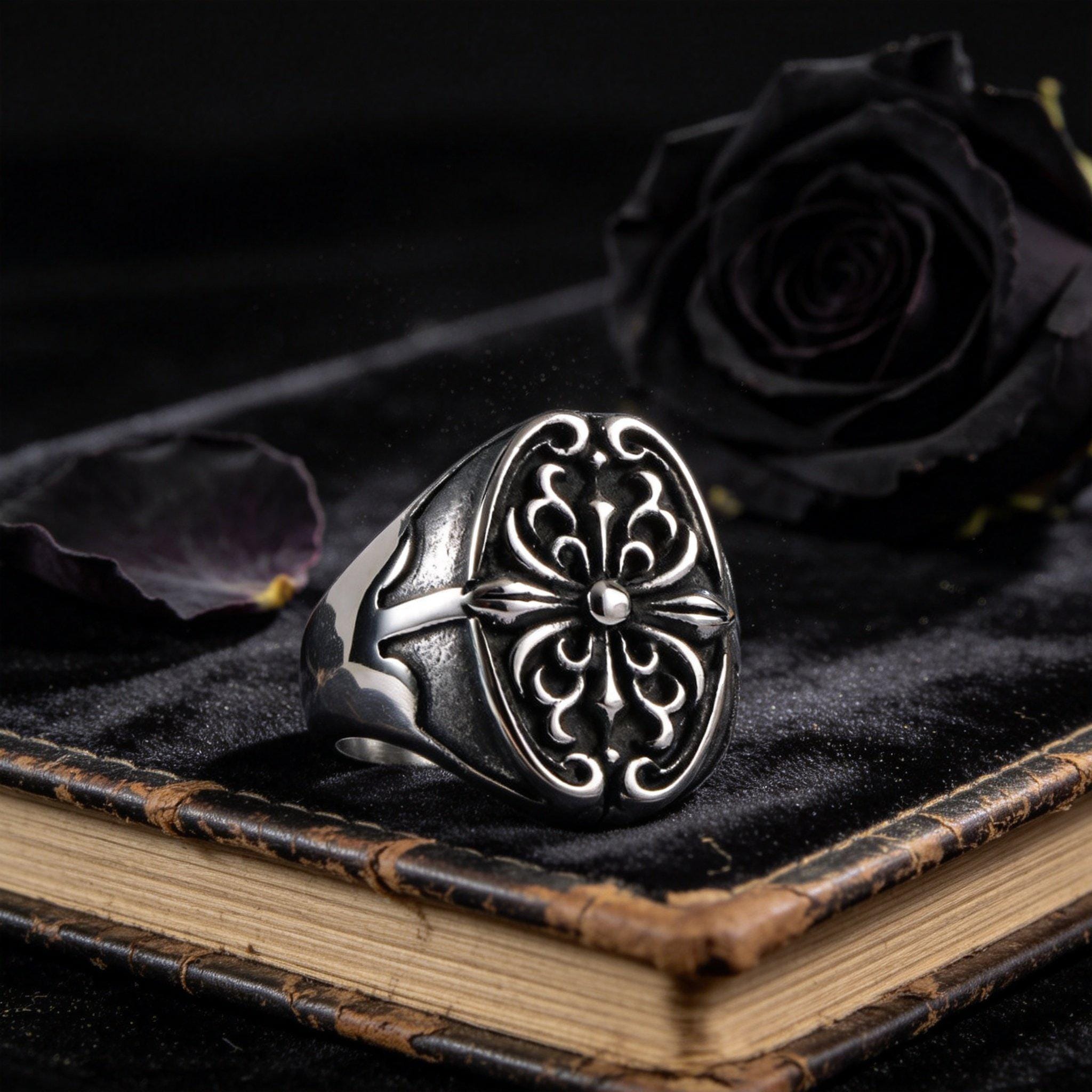 Replica chrome hearts ring - Etsy 日本