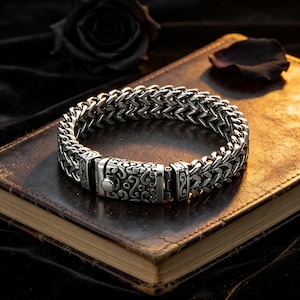 Vintage Silver Bracelet - Etsy