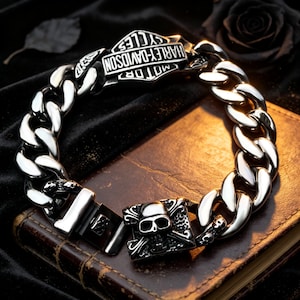 Harley davidson bracelet - Etsy 日本