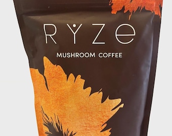 RYZE Organic Mushroom Coffee – 30 Servings Adaptogen Superfood Drink FREE SHIPPING