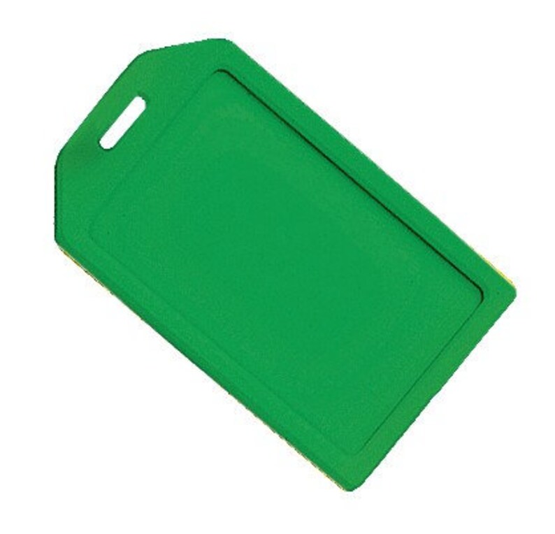 plastic luggage tag covers