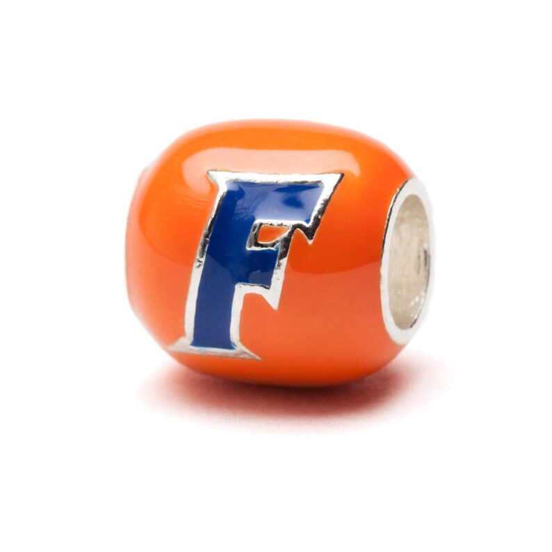University of Florida Charm Bracelet University of Florida Gift Albert Gator Charm Bracelet Stainless Steel Gator Charm Bracelet