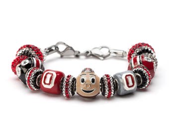 Ohio State Buckeye Bracelet - Ohio State Jewelry