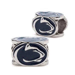 Penn State Charms | Nittany Lions Bead Charms | Officially Licensed Penn State Jewelry | PSU Charms | Nittany Lions Bracelet Charms