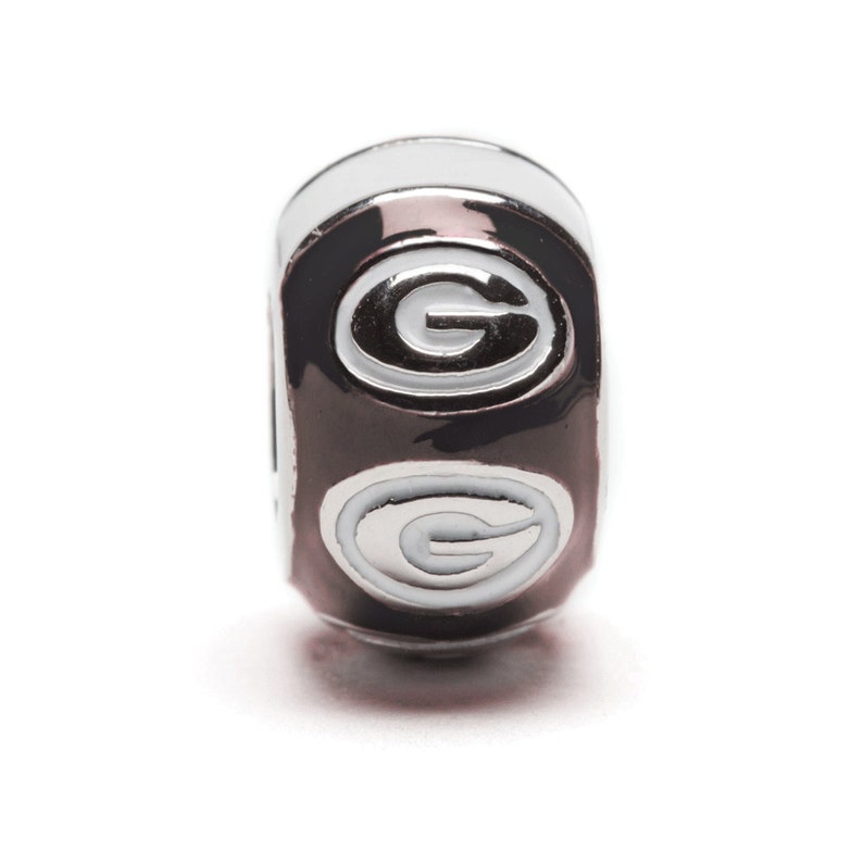 University of Georgia Charms UGA Gifts Officially Licensed University of Georgia Jewelry UGA Black and Red Charm Set Stainless Steel