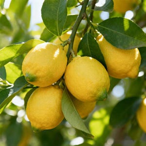 Lemon Tree Live Plant - Dwarf Fruit Tree for Indoor Outdoor