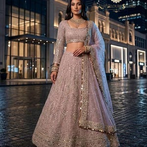 ladies eid dresses Modest for Women Light Pink Zip Closure Long Sleeve 3 Piece Set (Dress + Shrug Jacket + Belt) Composition Eid Dress Women | Laam