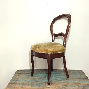 Balloon Back Chair Etsy