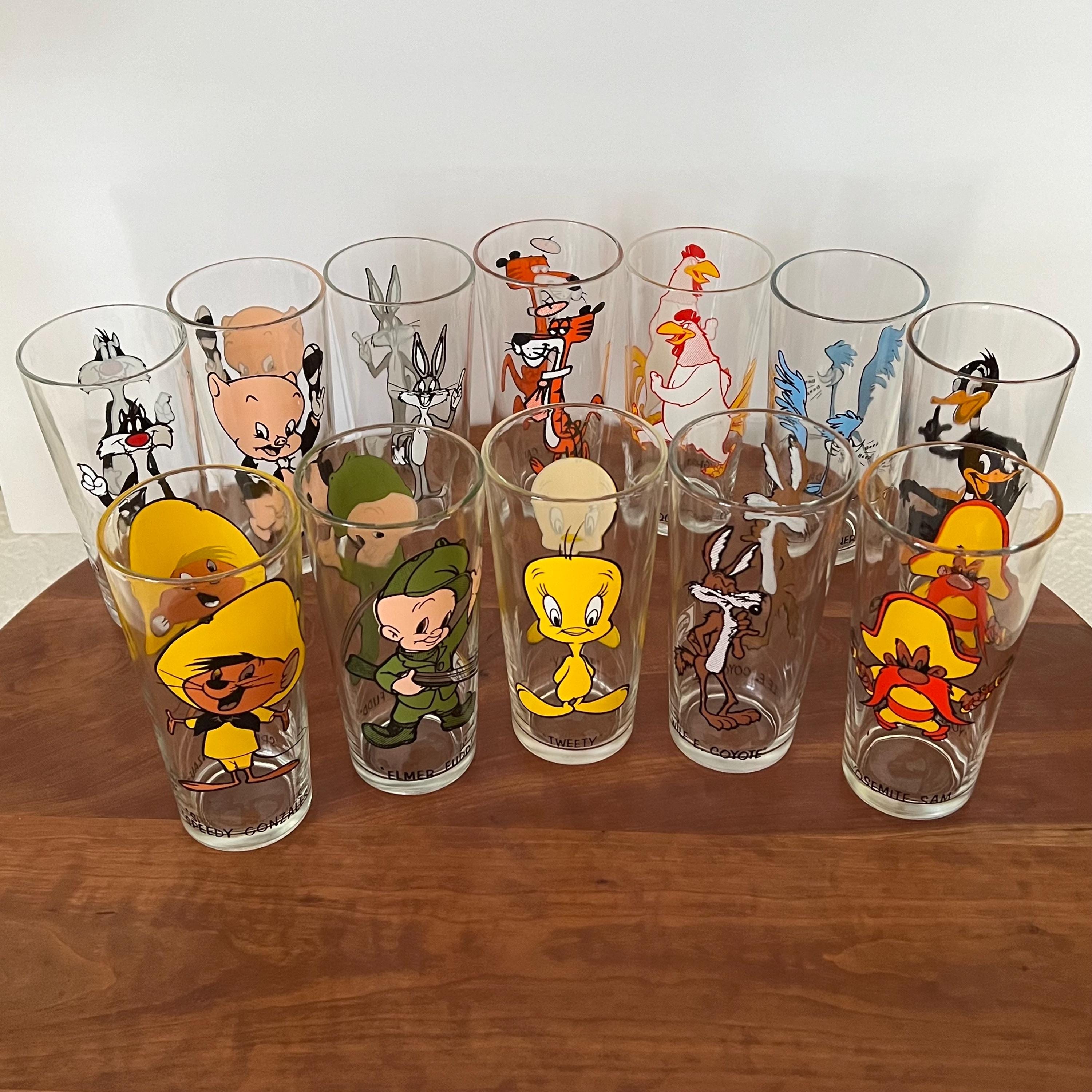 1973 ペプシ ヨセミテサム ダッフィダック ワーナー グラス 2個セット Amazon.com: 1973 Pepsi Collector's Series Daffy Duck Glass