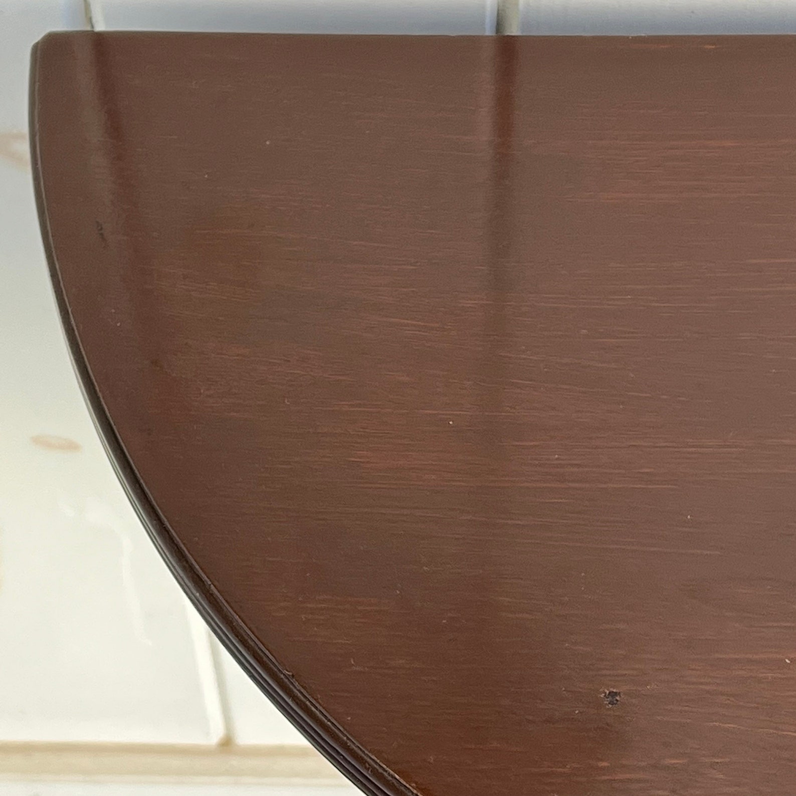 Half Round Half Moon Pedestal Table Foyer Hallway Table 25 Etsy