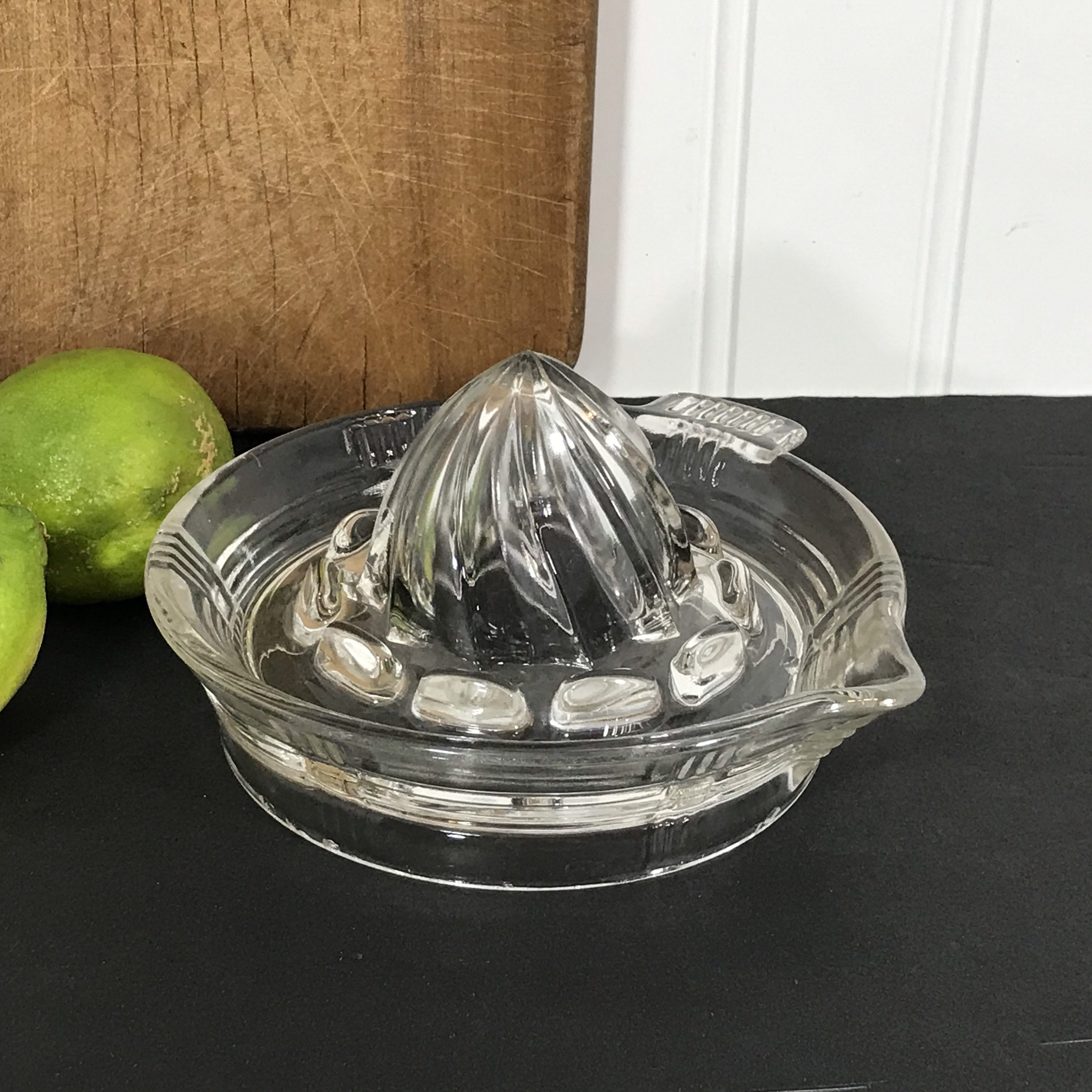 Clear Glass Juicer Reamer Large Citrus Juicer Tab Handle and Etsy