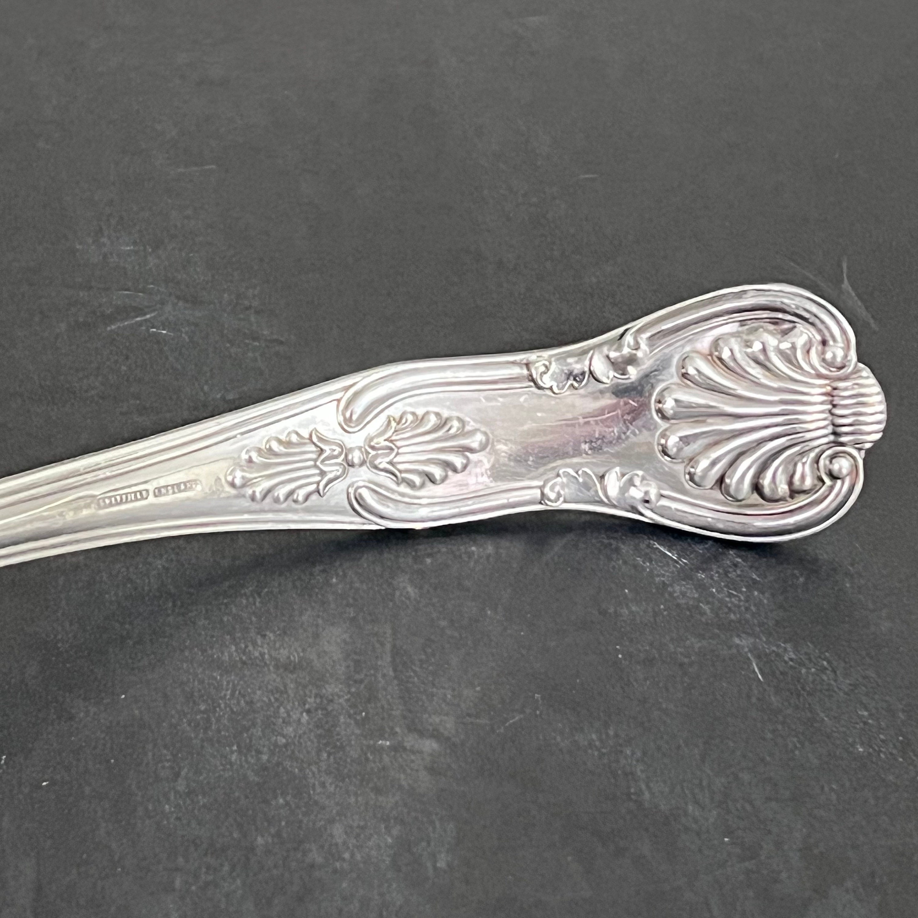 パンチまたはスープレードル 12インチ ヴィンテージ シェフィールド